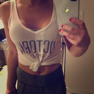 XS Victoria’s Secret Tank with Cross-Cross Back